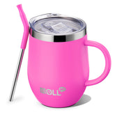 Mollcity Kids Tumbler with handle for easy grip on the go.