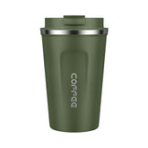 MOMSIV 12oz travel mug with leakproof lid keeps beverages secure during travel
