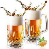 Momugs 32 oz beer Stein mug front view, ideal for sharing large pours.