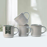 MONITO 16oz mugs in rustic stoneware, ideal for daily coffee and tea.