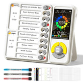 Mooking 5-in-1 visual timer on a desk improves time awareness and focus.