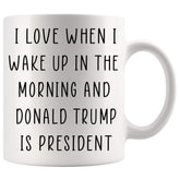 Moon9xx Trump mug morning-smile enhances your coffee ritual.