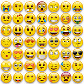MORCART emoji magnets on fridge collection brighten the kitchen with playful expressions