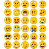 MORCART emoji magnets on fridge set add playful organization for daily notes.