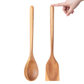 MornHalo giant 17-inch spoon for big pots and easy reaching.