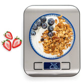 Moss & Stone digital kitchen scale platform for precise portioning and recipe accuracy.
