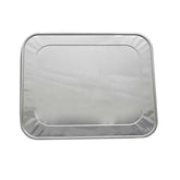 Mr Miracle half-size foil lid on a 9x13 pan preserves heat and moisture