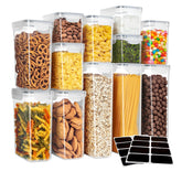 MR.SIGA extra-large airtight container with clear body for easy content identification and freshness