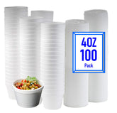 Mr Miracle 4-Ounce foam cup with vented lid for takeout safety.