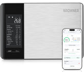 MrOwner smart scale with nutrition calculator on a clear LCD display for precise tracking.