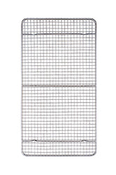 Mrs. Anderson's Baking cooling rack, front view, boosts airflow for even cooling of cookies and pastries.