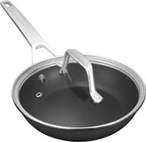 MsMk 7-inch egg pan bottom view, even heat distribution.