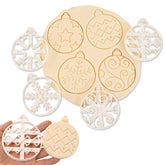Mtruil Christmas ornament ball cutter—ideal for hanging edible tree ornaments.