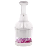 Mttobo vegetable chopper blade design enhances cutting area for quick prep