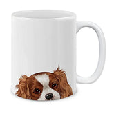 MUGBREW Cavalier King Charles Spaniel mug front view for daily coffee rituals