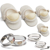 MUMSUNG 6-inch empanada press with deep belly for generous fillings