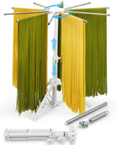MUMSUNG pasta drying rack with 360° rotation for easy loading and even drying