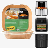 Mutvle air fryer liners fit 6–8 qt models for easy cleanup