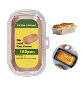 mutvle loaf pan liner 9x5 with non-stick release for easy release.