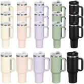 Muwnrol 40 oz tumbler with handle and straw for durable, everyday hydration.