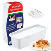 MUXIUNT microwave pasta pot ready on counter for quick lunch prep