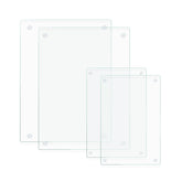 Mymonfif large 16x12 tempered glass cutting board on counter showing clear surface and durability