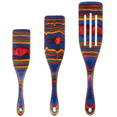 MYRAINBOW spurtle set wooden utensils for versatile cooking and durable performance