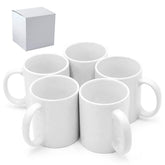 MYSUB 11oz sublimation mug front view ready for designs.