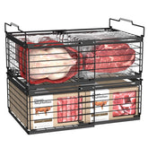 NADAMOO freezer bin adjustable length for a customized freezer fit.