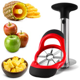 NADOBA pineapple corer and slicer with black handle for smooth slicing