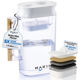 Nakii water filter pitcher with 150-gallon lifespan for cleaner-tasting water
