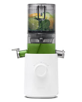 Nama J3 compact juicer front view showing space saving design for small kitchens