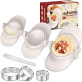 NAMUPIE dumpling-maker-kit setup for easy family-friendly dinner prep.