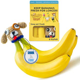 NANA HATS freshness cap over banana crown slows ripening.