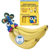 NANA HATS Banana Freshness Preserver front view with magnets protects bananas