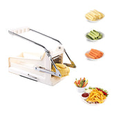 NatldGs French Fry Cutter with a stable base for even fries.