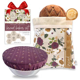 Nectar & Nest bread bag 13x17 close-up with beeswax coating for freshness