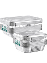 NEEBAKE large 9x13 aluminum pan with lid for even heating and easy serving