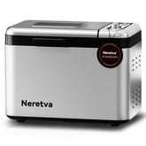 Neretva bread maker showing 3.3 lb capacity for large family loaves.