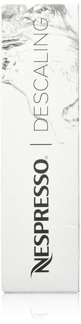 Nespresso descaling solution box for all models with two 100 ml sachets.
