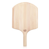 New Star 50295 wooden pizza peel blade for easy under-pizza lift.