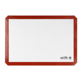 New Star Foodservice silicone baking mat in use on a sheet pan for even heating
