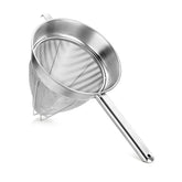 New Star Foodservice bouillon strainer in stainless steel for silky stocks and broths