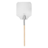 New Star 50165 aluminum pizza peel with slim blade for easy oven transfer