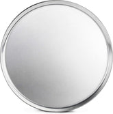 New Star Foodservice 50837 front view of the 16-inch coupe pizza pan for fast service