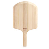 New Star Pizza Peel 14x12-inch blade for cleanly sliding under pizza.