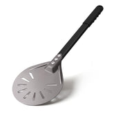 Newmeto pizza turning peel with 6-inch head for smooth sliding and crisp crust