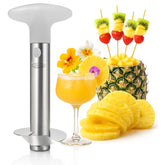 Newness pineapple corer with upgraded thicker blade for easier slicing.