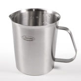 Newness stainless steel measuring cup with handle for easy pouring and precise readings.
