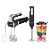NexaEase 2-in-1 hand mixer and immersion blender for versatile blending and whipping.